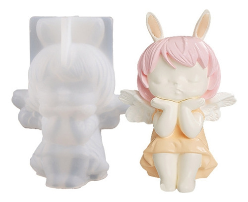 Molde De Silicona Wing Girl Para Velas Perfumadas, Mesa De B