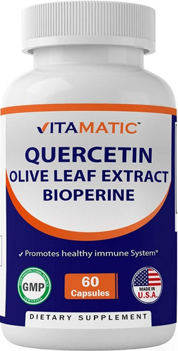 Hoja De Olivo 60cap Vitamatic - Unidad a $5025