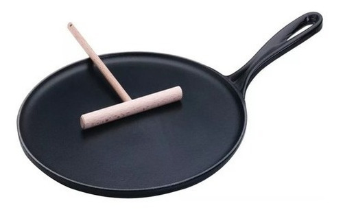 Sarten Crepes Crepera  Hierro Rastrillo 27cm Le Creuset