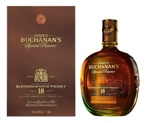 Buchanans 18 Años Special Reserve Importado Escocia Estuche