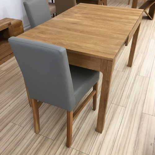 Imagen 10 de 10 de Mesa Extensible De Comedor 100% Madera Roble Ref: Maciza24