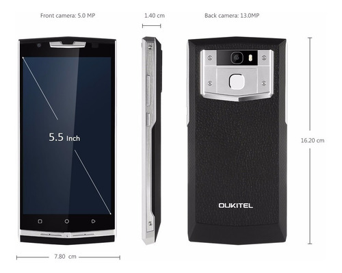 Celular Oukitel K10000 Pro Android 7.0 3gb Ram 32gb
