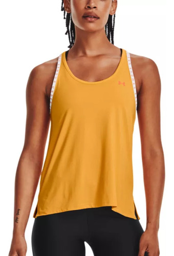 Tank Top Fitness Under Armour Knockout Amarillo Mujer 135159