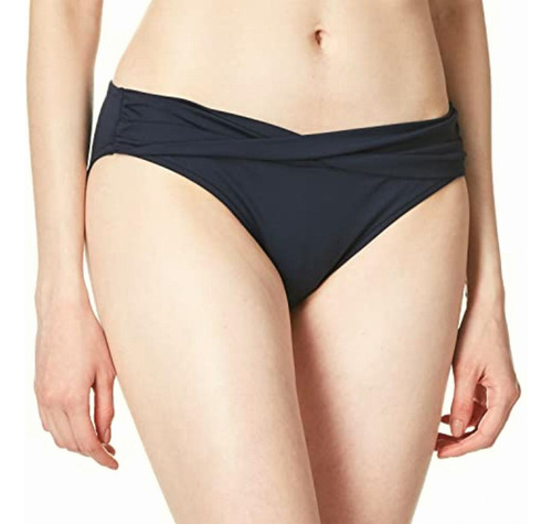 Seafolly Traje De Baño Hipster De Cobertura Completa Para