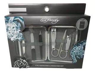 Set Manicure & Pedicure Ed Hardy - 7 Piezas