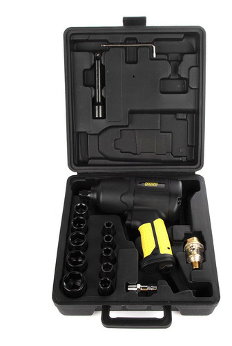 Llave De Impacto 1/2'' Doble Mart Kit 15pz Barovo Bli1/2k