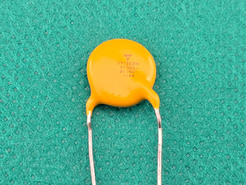 1x Capacitor Ceramico 2,2nf/500v = 2k2/500v 20%