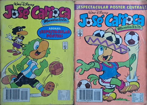 Jose Carioca Lote De 2 Revistas Año 1994