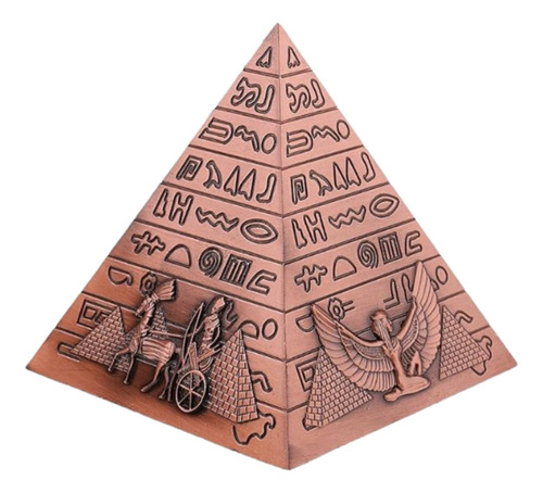 Pirâmide Egito De Metal Queops Orgonite Quefren Miquerinos