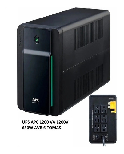 Ups Apc 1200 Va 1200v 650w Avr 6 Tomas