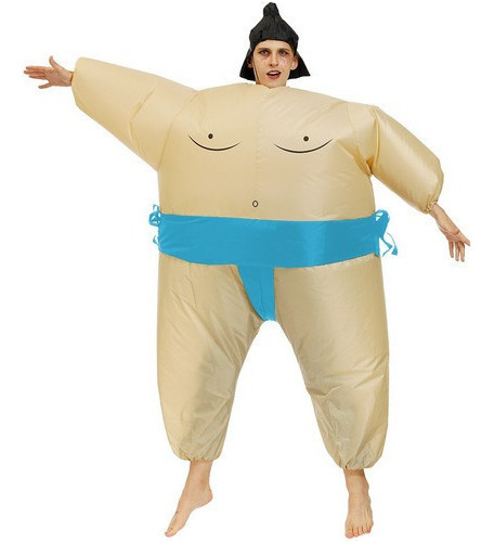 Traje Gordo De Traje De Cosplay De Sumo Inflable De Lucha Li