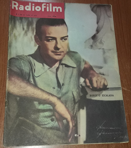 Revista Radiofilm Roberto Escalada   Año 1956
