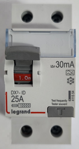 Interruptor Diferencial 2p 25a Tipo A 30ma Ref 411554 Legran