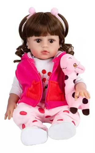 Boneca bebê Reborn Ana Julia 2 autentica com corpo inteiro - Baby Dolls -  Bonecas - Magazine Luiza