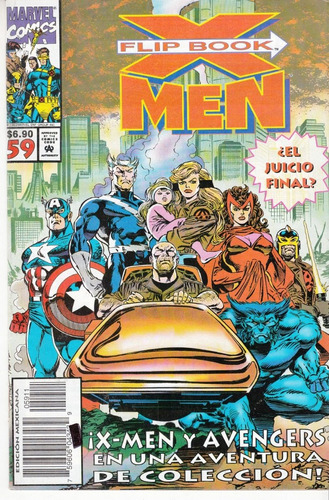 Comic Marvel Flip Book X-men # 59 Marvel Mexicana