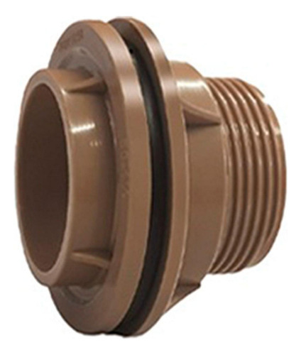 Adaptador Flange 32mm Caixa D' Água Pvc Marrom Lr Nbr 5648