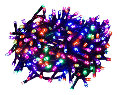 Luces Arroz Multicolor Arbol Navidad X 100 Unidades  Hermosa