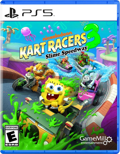 Ps5 Nickelodeon Kart Racers 3 Slime Speedway / Fisico