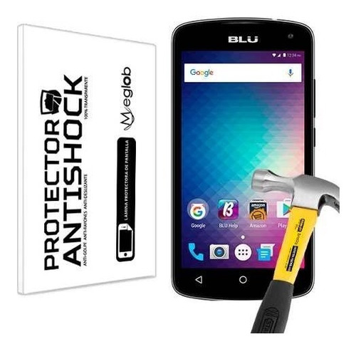 Lamina Protector Pantalla Anti-shock Blu Studio G2 Hd