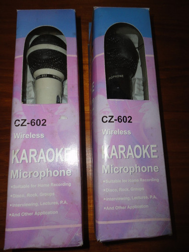 Microfono Inalambrico Para Karaoke