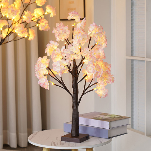 Luces Led Con Forma De Árbol De Cerezo En Forma De Árbol De