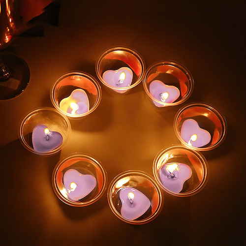 50 Unidades De Velas Flutuantes De Chá Sem Perfume De Alta Q