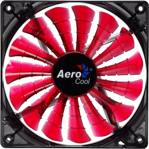 Cooler Fan Shark Devil Red Edition 14cm En55475 Aerocool