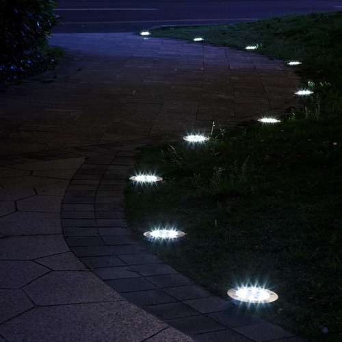 Imagen Producto Solpex 20 Luz Solar Suelo 8 Led Disco