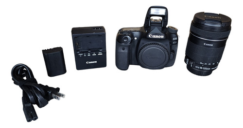 Camara Reflex Digital Canon Eos 80d Efs 18-135mm