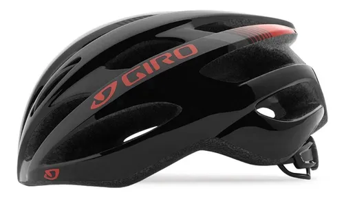 Casco de ciclismo unisex Giro Trinity negro y rojo, por color negro/rojo, talla universal
