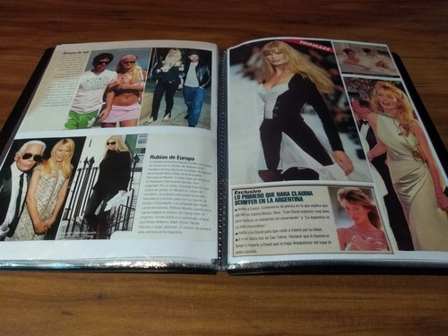 Claudia Schiffer * Carpeta Recortes Revistas Clippings (Usado)
