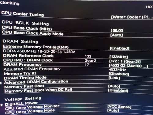 Ddr4 Teamgroup Xtreem 16gb 2x8 4500mhz B-die (Usado)