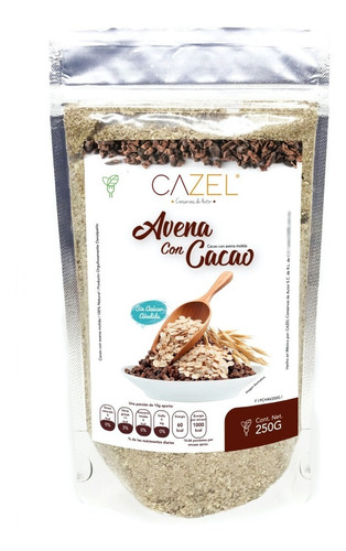 Chocoavena Avena Con Cacao Y Canela Oaxaca Natural 250g