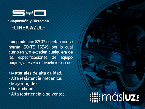 (2) Tornillos Estabilizadores Del Transit 07/19 Línea Azul