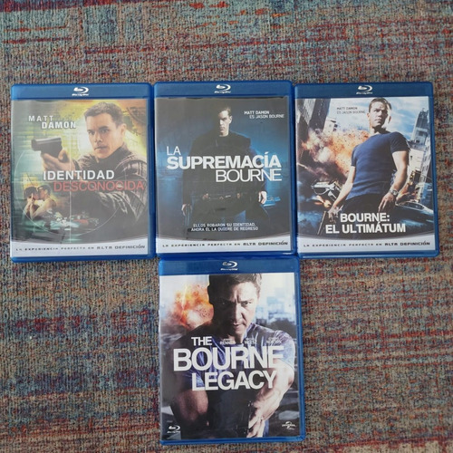 Paq De 4 Blu-ray Títulos Varios