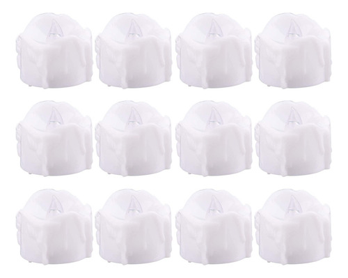 Velas Led, Juego De 12 Velas Led Sin Llama, Candelitas Led T
