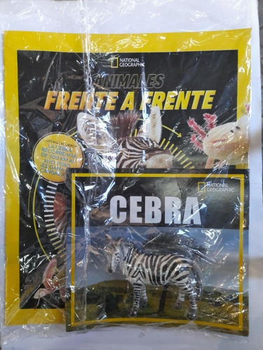 Animales Frente A Frente Cebra Revista Clarín Con Figura