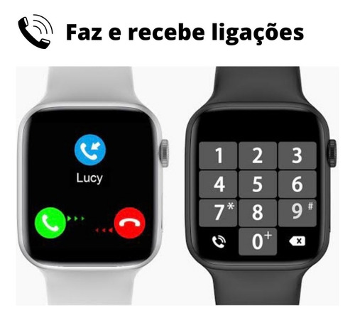 Relógio Smartwatch Android Ios Inteligente Cs9 Pro Bluetooth