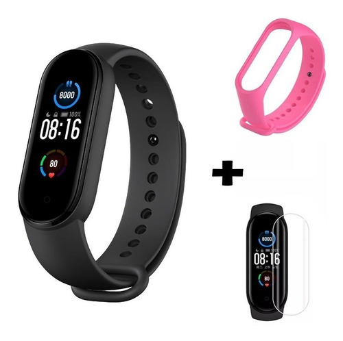 Mi Band 5 Original Smartwatch + Película + Pulseira Extra