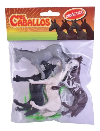 Mis Caballos Didactico De Goma Milplast