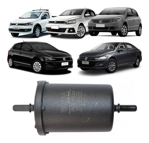 Filtro Combustível Gol Voyage Saveiro G5 G6 G7 G8 Polo Virtu