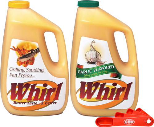 Aceite Con Sabor A Mantequilla Líquida Whirl Y Aceite Con Sa