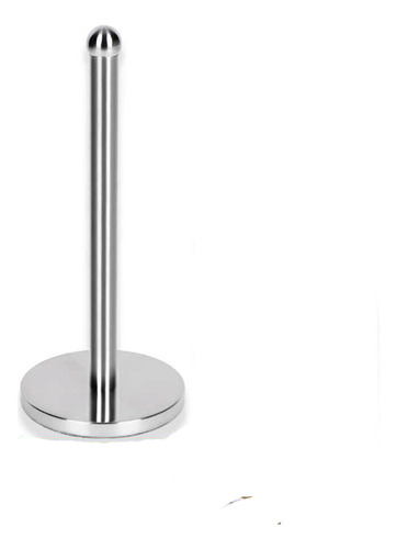Servilletero / Porta Rollos Para Papel De Cocina Acero Inox Color Plateado
