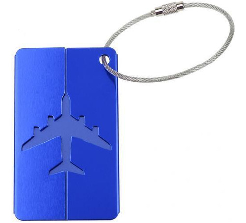 2xaluminium Alloy Travel Equipaje Etiqueta Maleta Identidad