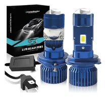 Comprar Kit De Faros Led H4 9003 Hb2 Lupa Canbus Luz Alta Y Baja