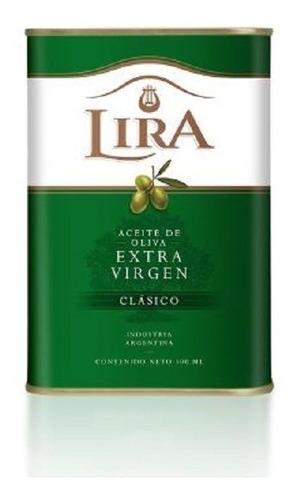 Aceite De Oliva Lira Lata X 500 Cc. X 12 Unidades