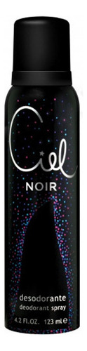 Desodorante Mujer Ciel Noir Spray Original 123ml