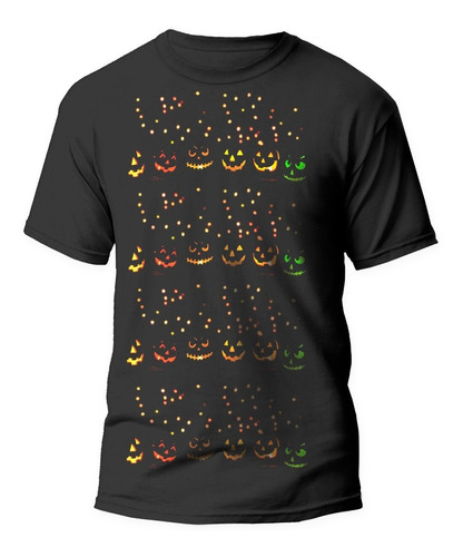 Camisa Camiseta Halloween Dia Das Bruxas Aboboras Neon 