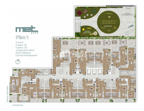 Va1915 Venta Apto 1 Dorm Met City Centro