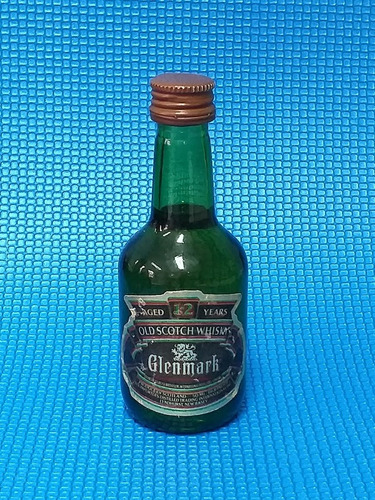 Botellita Miniatura Whisky Glenmark 12 Years De Escocia